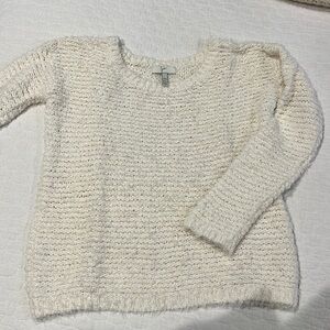 Joie Cropped Sweater Top